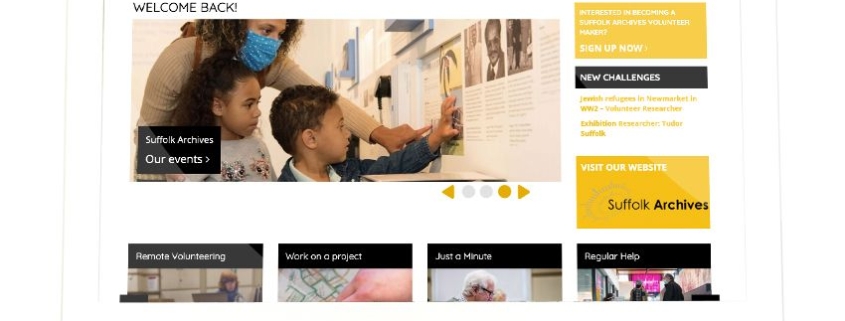 Suffolk Archives Volunteer Makers